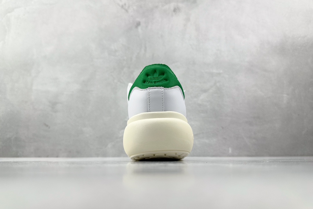 H11 220 平台爆款 adidas originals AdiFOM Stan Smith Mule 白绿 ID2786