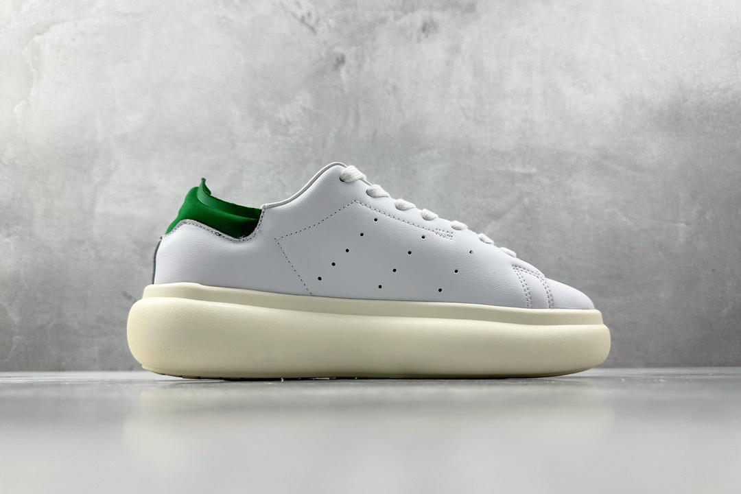 H11 220 平台爆款 adidas originals AdiFOM Stan Smith Mule 白绿 ID2786