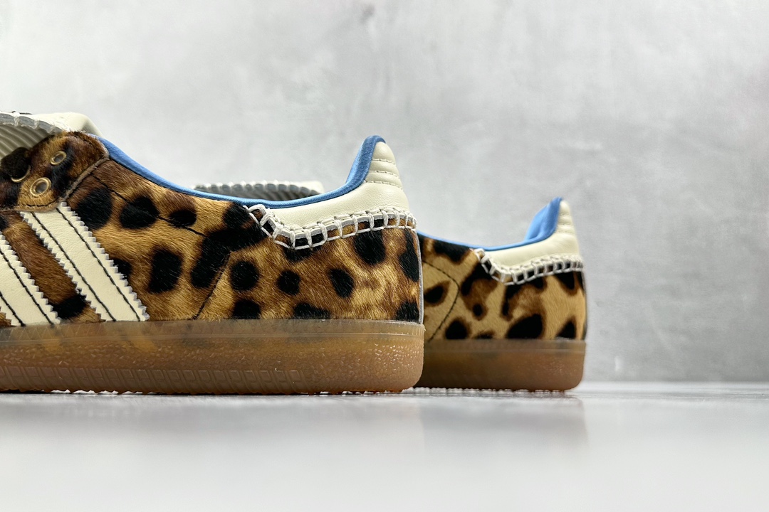 Foreign trade batch WALES BONNER x adidas originals Samba PonyTonal brown and white IE0578