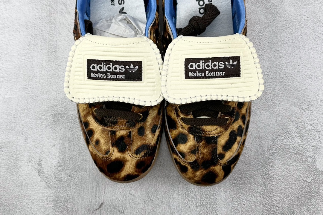 Foreign trade batch WALES BONNER x adidas originals Samba PonyTonal brown and white IE0578
