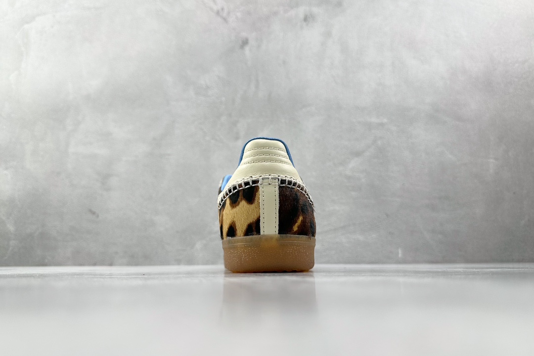 Foreign trade batch WALES BONNER x adidas originals Samba PonyTonal brown and white IE0578