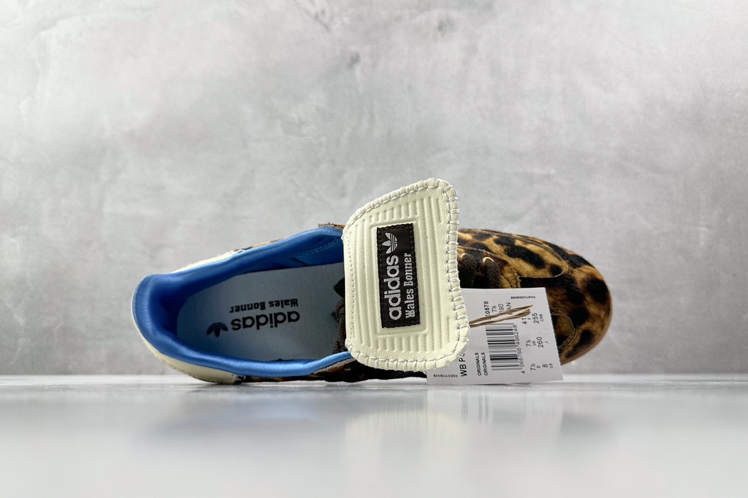 Foreign trade batch WALES BONNER x adidas originals Samba PonyTonal brown and white IE0578
