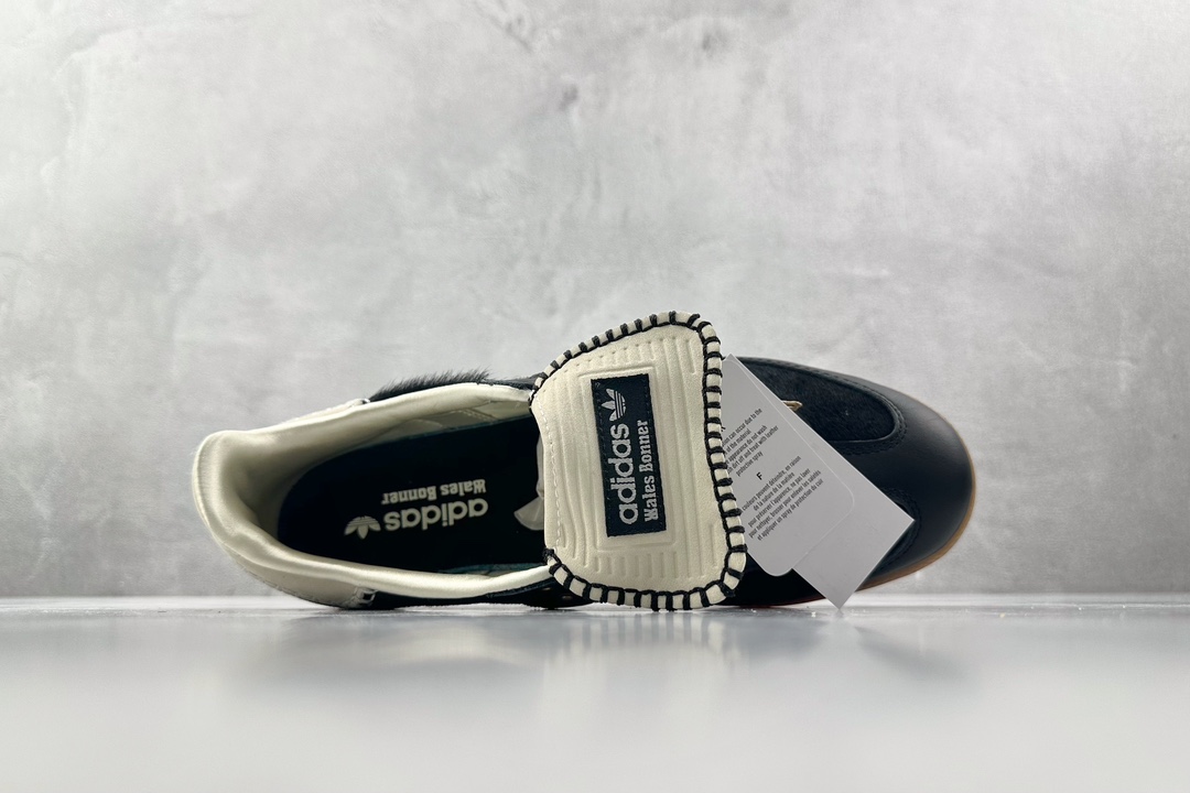 Foreign trade batch WALES BONNER × adidas originals Samba PonyTonal black IE0580