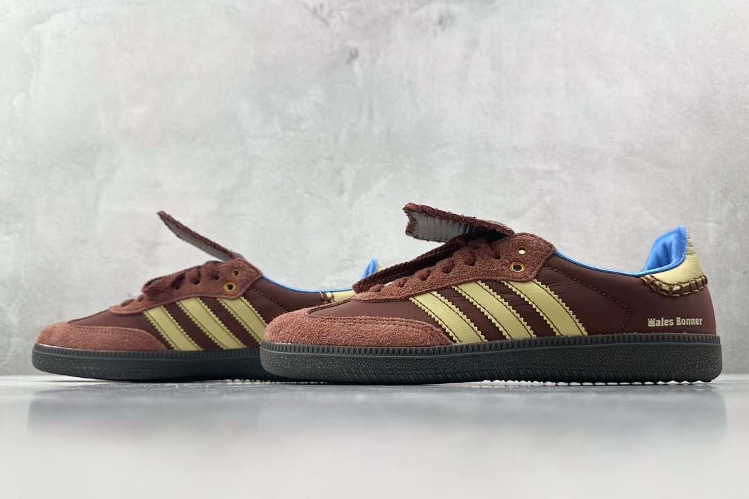 Zx神版 190 WALES BONNER x adidas originals棕黄 IE0579