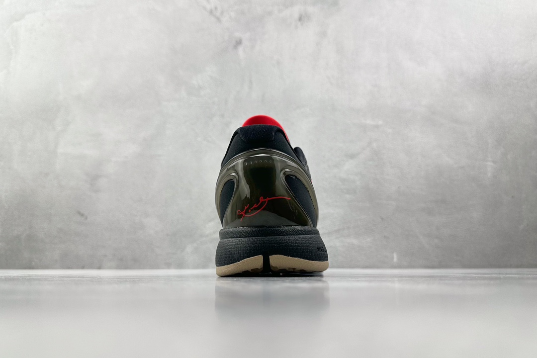 Perfect replica of Nike Zoom Kobe 6 Protro ”Italian Camo” black and red FQ3546-001