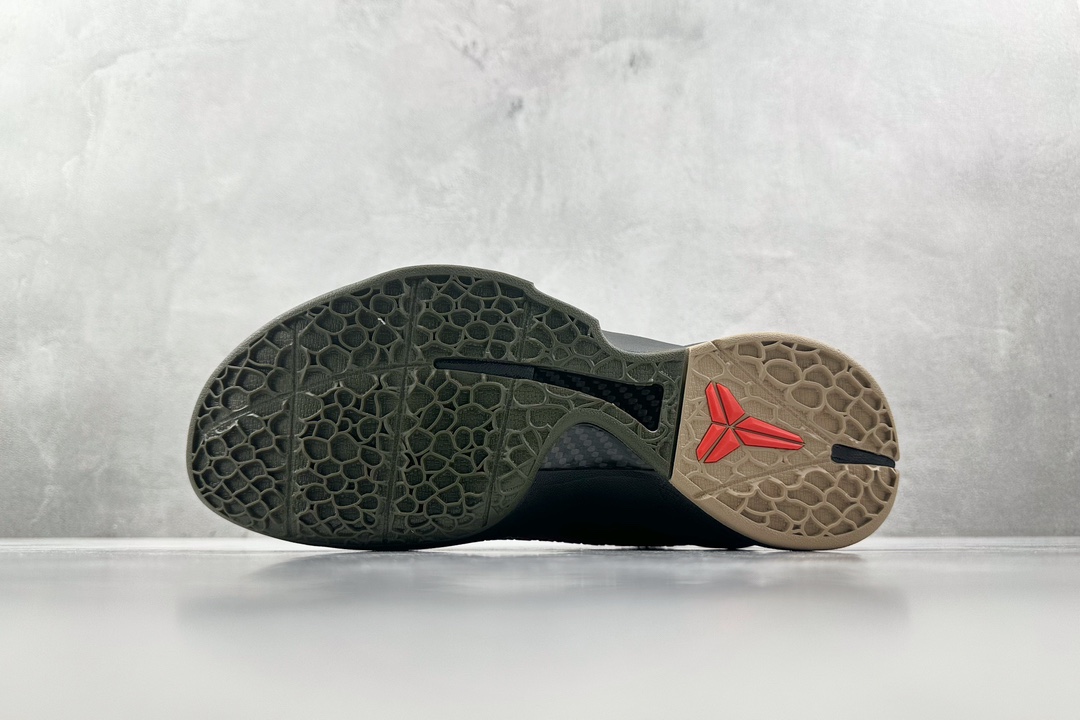 Perfect replica of Nike Zoom Kobe 6 Protro ”Italian Camo” black and red FQ3546-001