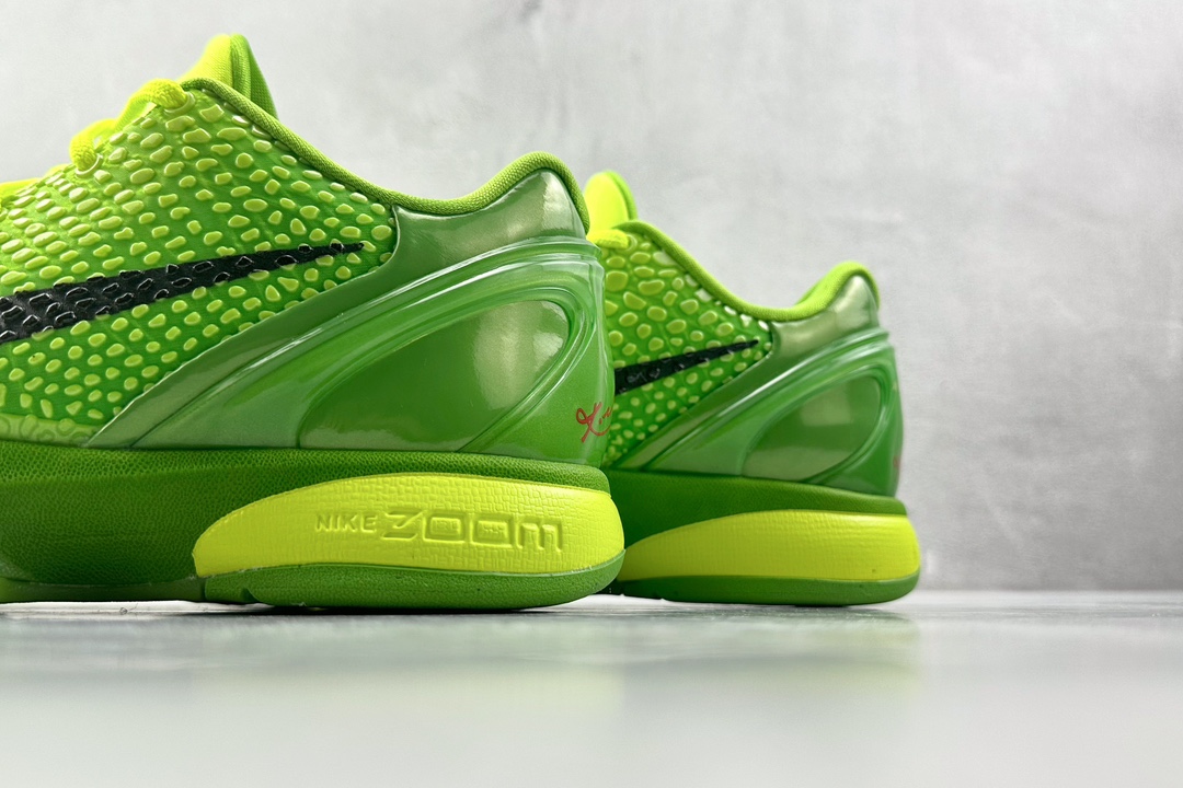 GX 460 顶级纯原 完美复刻 Nike Zoom Kobe 6 Protro "Green Apple" 科比6 CW2190-300