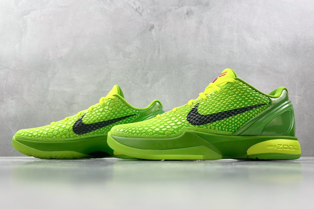 GX 460 顶级纯原 完美复刻 Nike Zoom Kobe 6 Protro "Green Apple" 科比6 CW2190-300