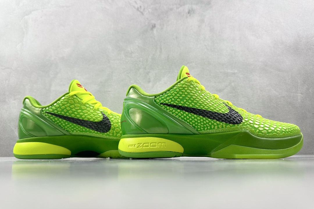 GX 460 顶级纯原 完美复刻 Nike Zoom Kobe 6 Protro "Green Apple" 科比6 CW2190-300