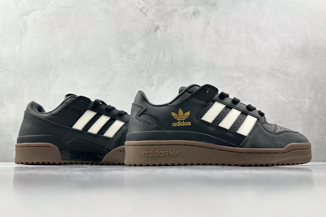 H11 250 平台爆款 adidas originals FORUM 黑色 IG3770