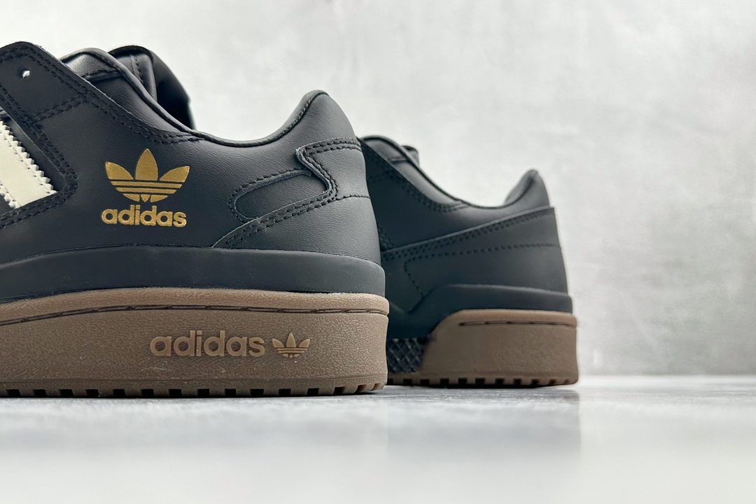 H11 250 平台爆款 adidas originals FORUM 黑色 IG3770