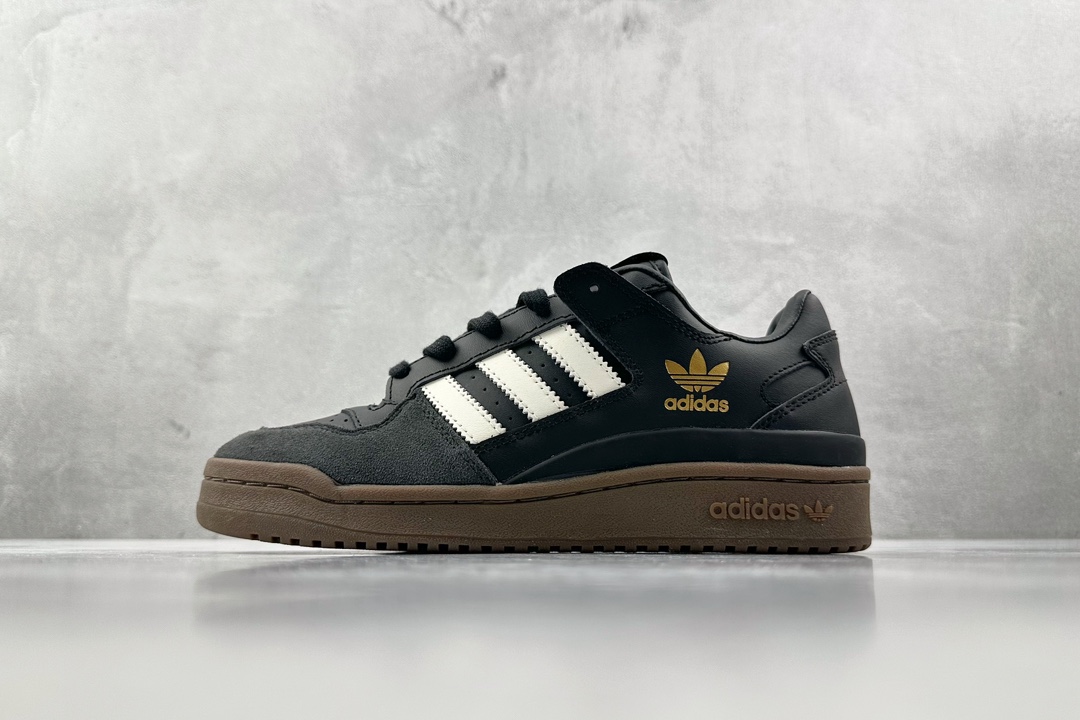 H11 250 平台爆款 adidas originals FORUM 黑色 IG3770