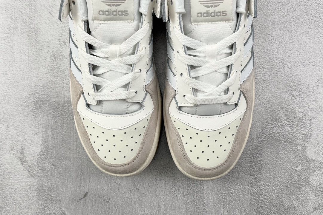 H11 250 平台爆款 adidas originals FORUM Low Classic 白色 ID6858