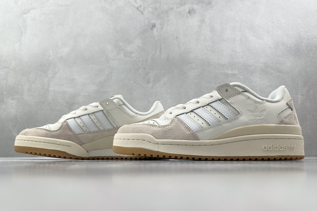 H11 250 平台爆款 adidas originals FORUM Low Classic 白色 ID6858