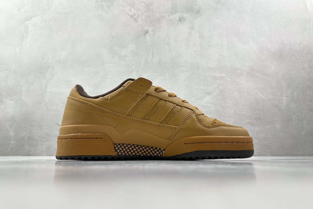 Platform hit adidas originals FORUM Low CL Brown ID0989