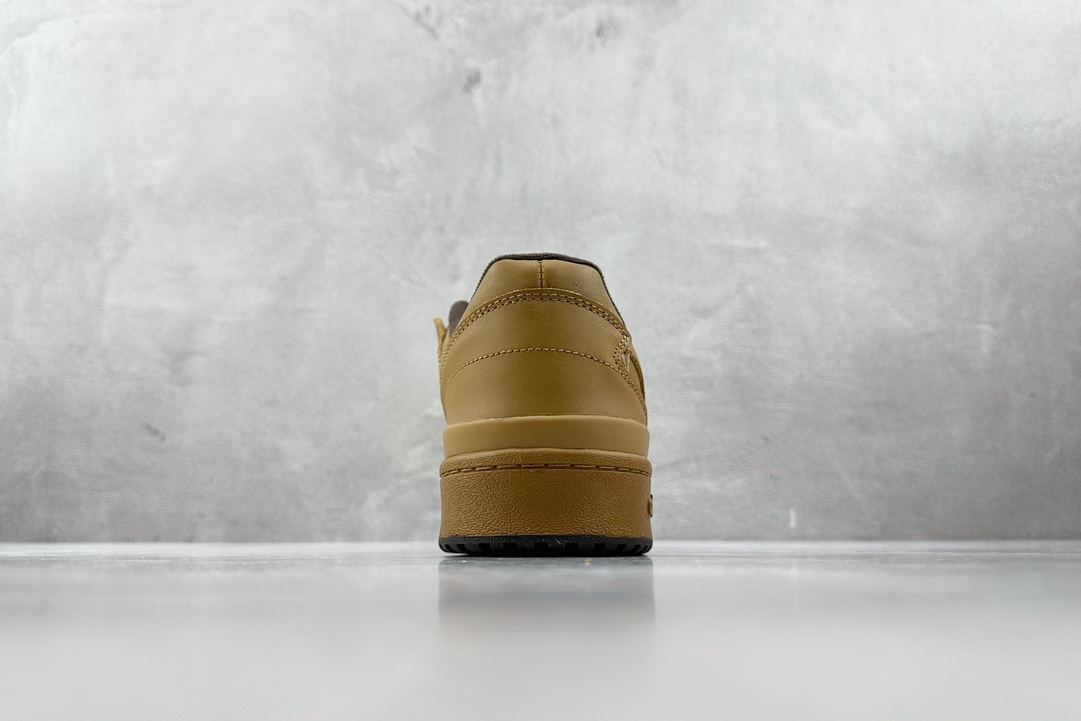 Platform hit adidas originals FORUM Low CL Brown ID0989