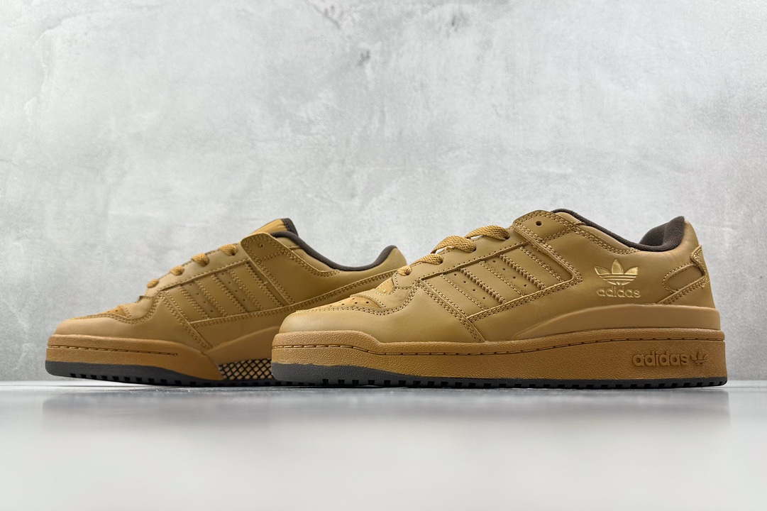 Platform hit adidas originals FORUM Low CL Brown ID0989