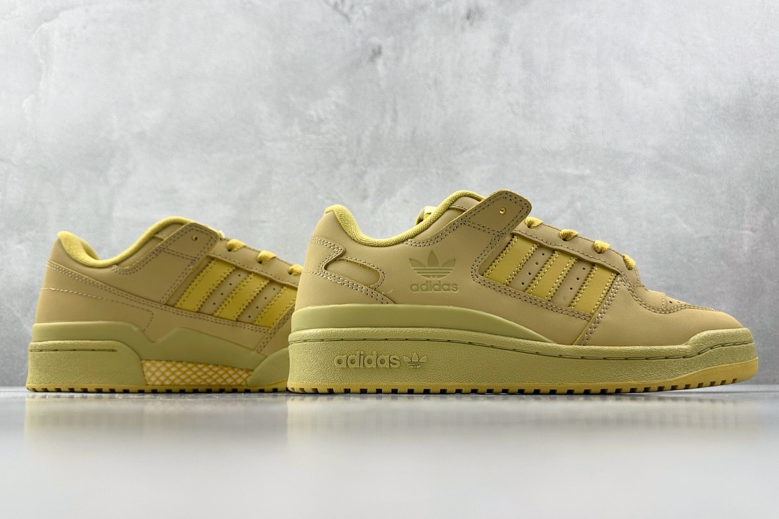 H11 250 平台爆款 adidas originals FORUM 土黄 ID0991