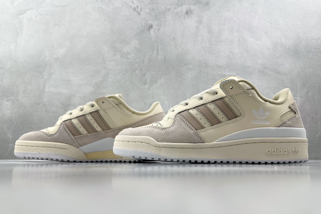 Platform hit adidas originals FORUM LOW CI beige ID7995