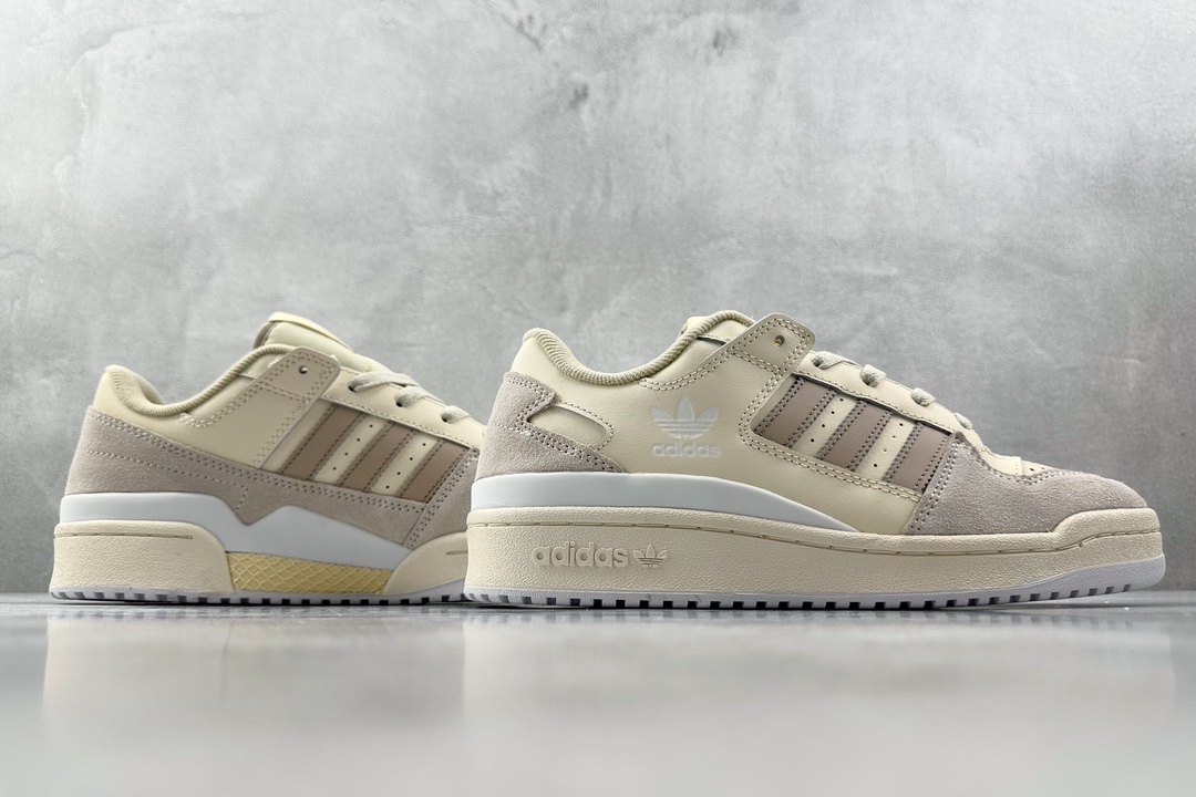 Platform hit adidas originals FORUM LOW CI beige ID7995