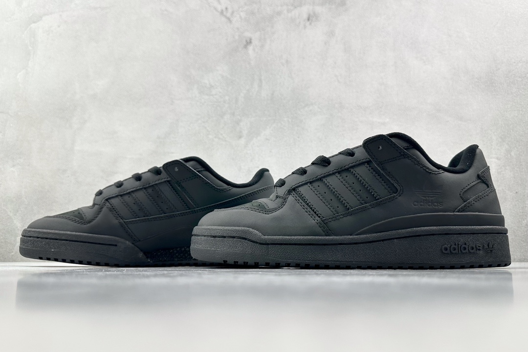 Platform hit adidas originals FORUM black ID0990