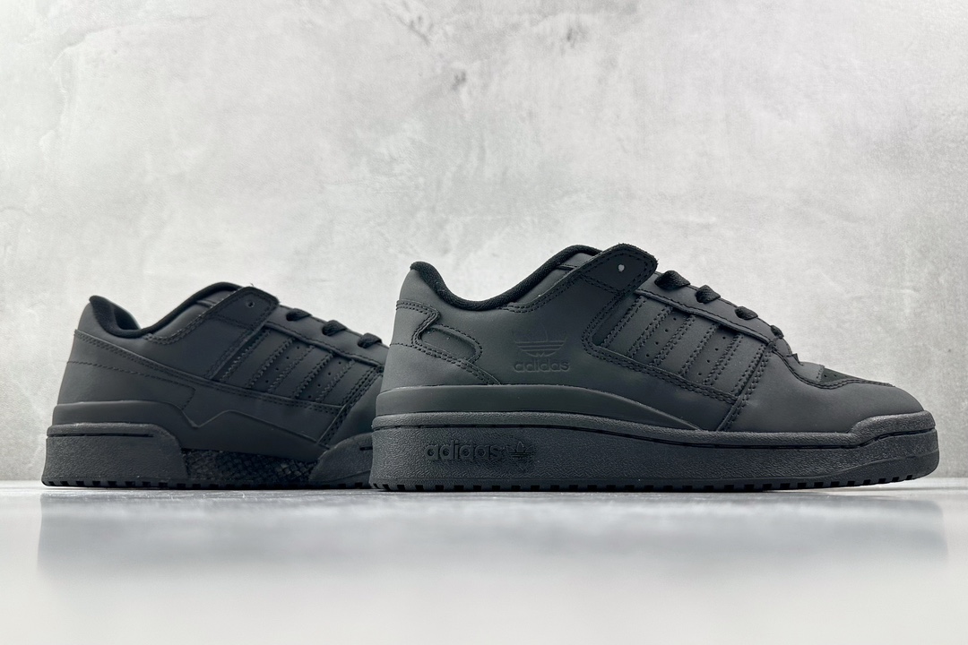 Platform hit adidas originals FORUM black ID0990