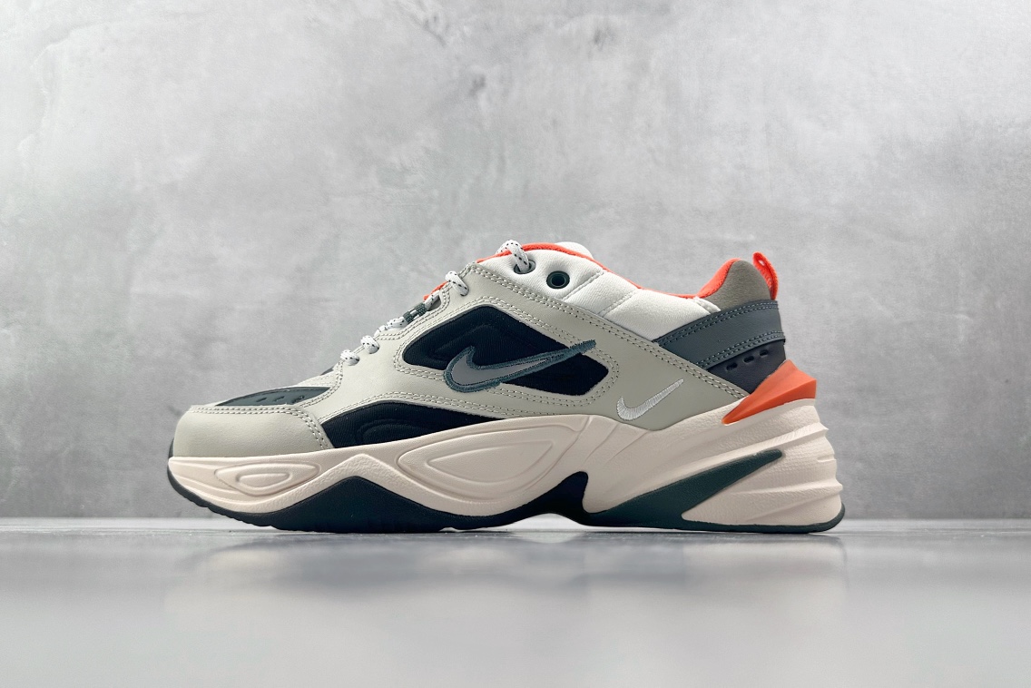 K版 160 Nike M2K Tekno Light Bone灰橙 CI2969-001