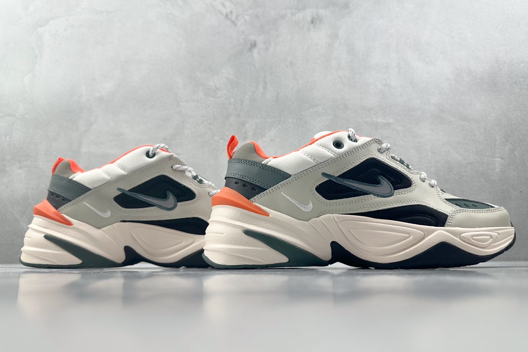 K版 160 Nike M2K Tekno Light Bone灰橙 CI2969-001