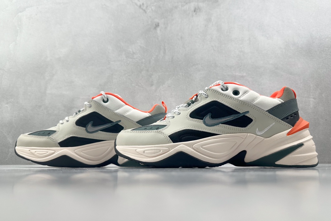 K版 160 Nike M2K Tekno Light Bone灰橙 CI2969-001