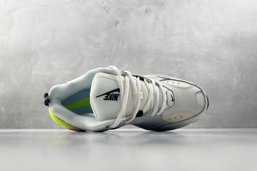 Nike M2K Tekno Light Bone White Orange Yellow AV4789-004