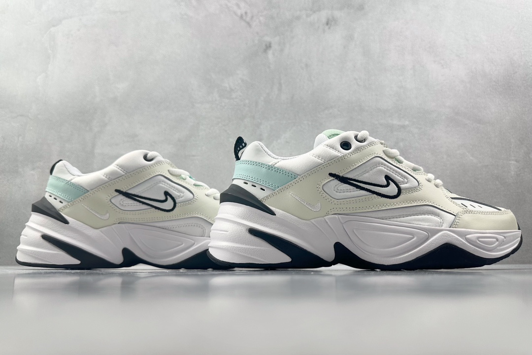 K版 160 Nike M2K Tekno 灰薄荷绿 AO3108-013