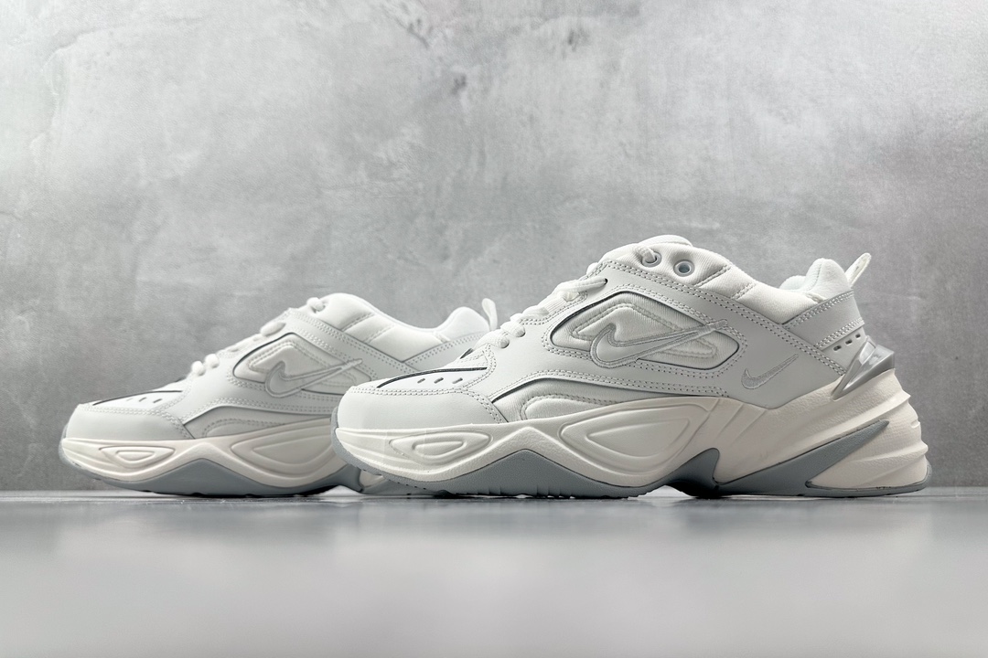 K版 160 Nike M2K Tekno White Pure Platinum 白色 AO3108-100