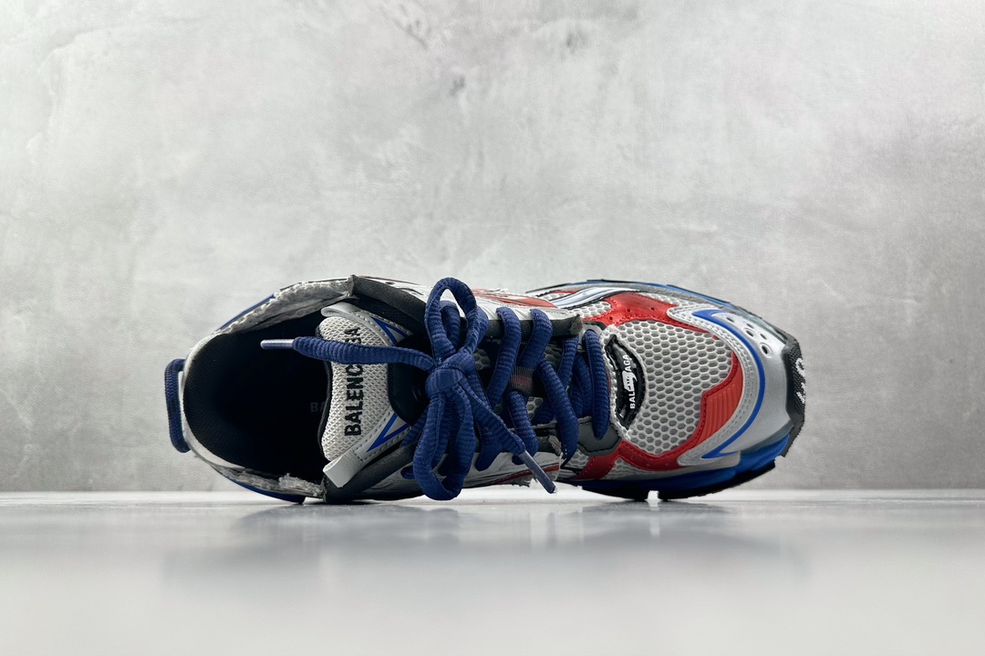 XA 480 Runner 七代 最新外贸批次 Balenciaga巴黎世家 Runner 灰蓝红 677403W3RB61264