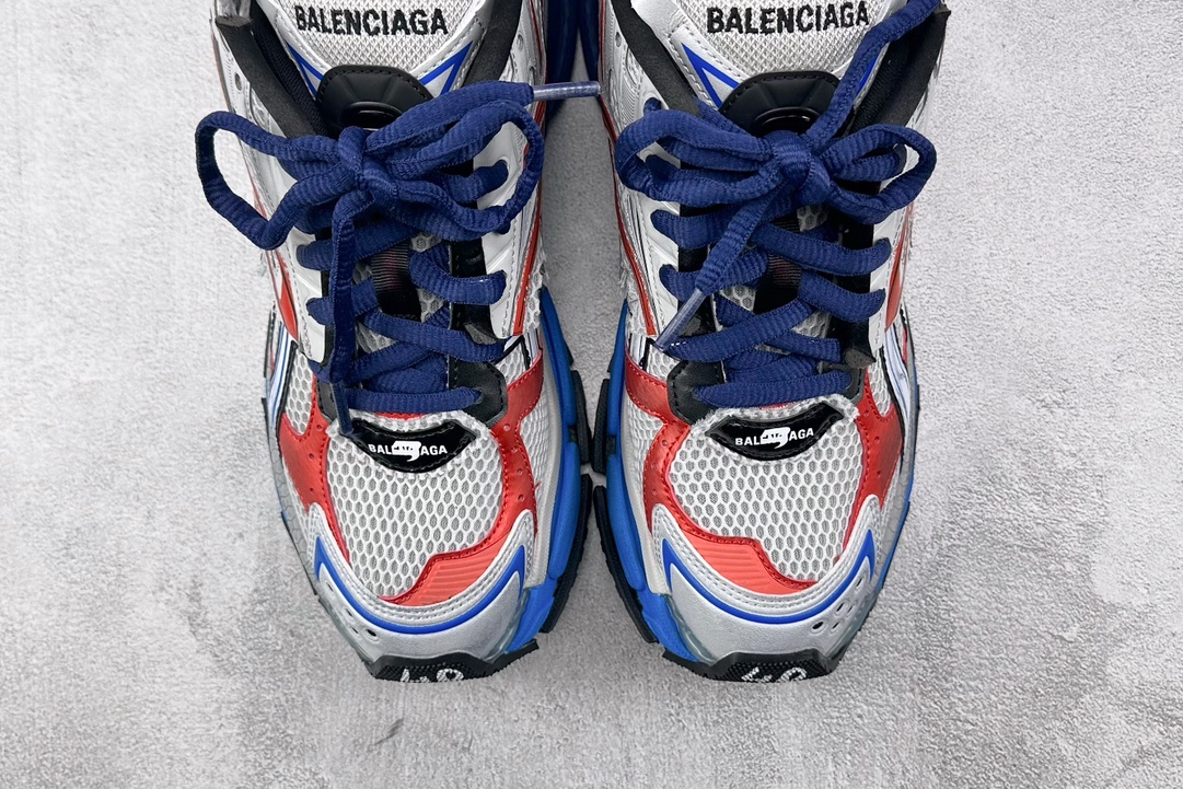 XA 480 Runner 七代 最新外贸批次 Balenciaga巴黎世家 Runner 灰蓝红 677403W3RB61264