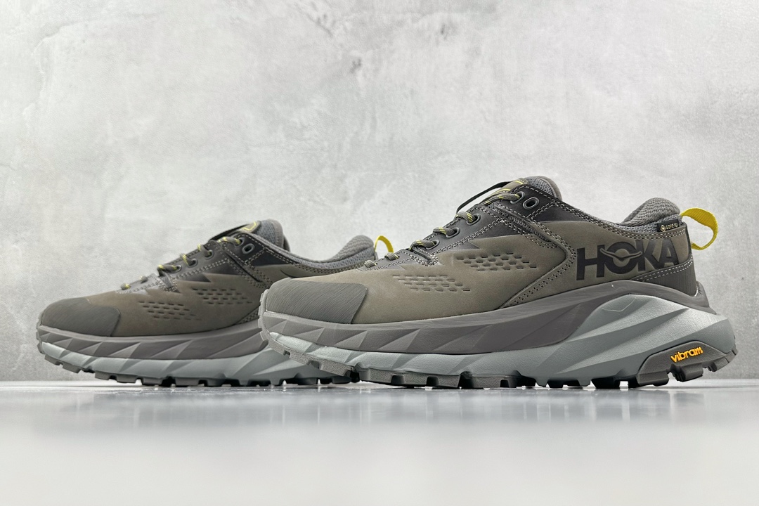 Professional outdoor functional shoes HOKA ONE ONE Kaha Kaha Low GTX Rock Gray 1118586-CGGS