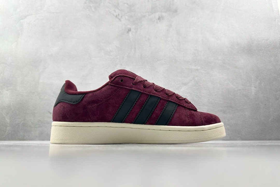 H11 170 平台爆款 adidas originals Campus 00s 栗色 HQ4636