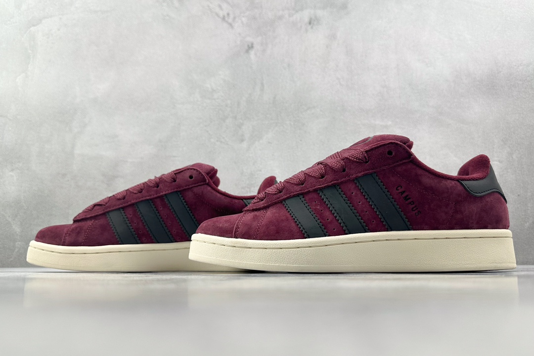 H11 170 平台爆款 adidas originals Campus 00s 栗色 HQ4636