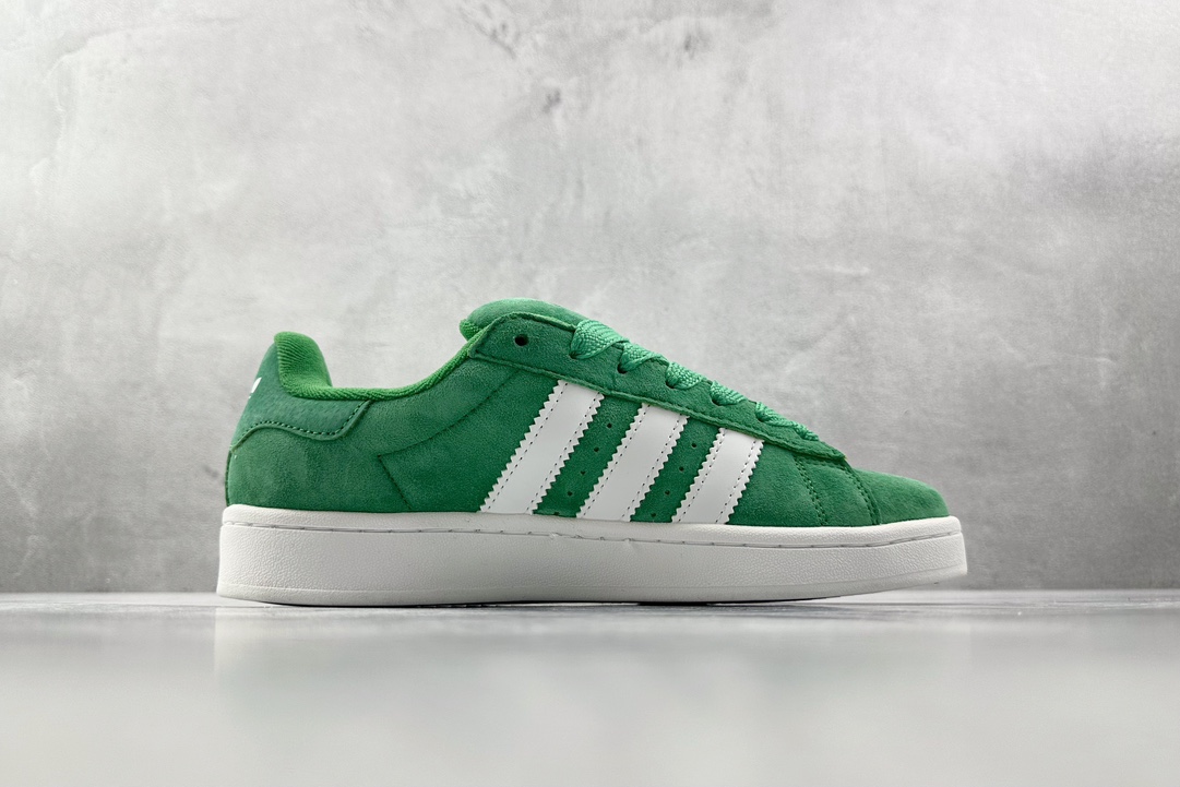 H11 170 平台爆款 adidas originals Campus 00s 绿白 ID7029