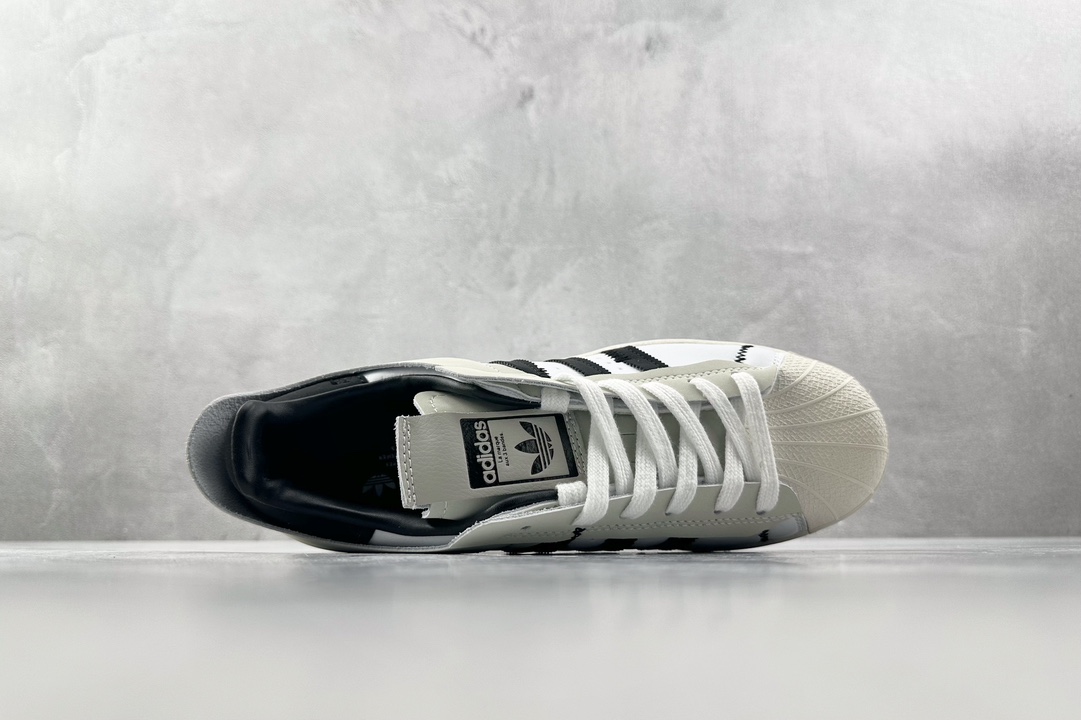 H11 220 平台爆款 adidas originals Superstar 灰白 FV3024