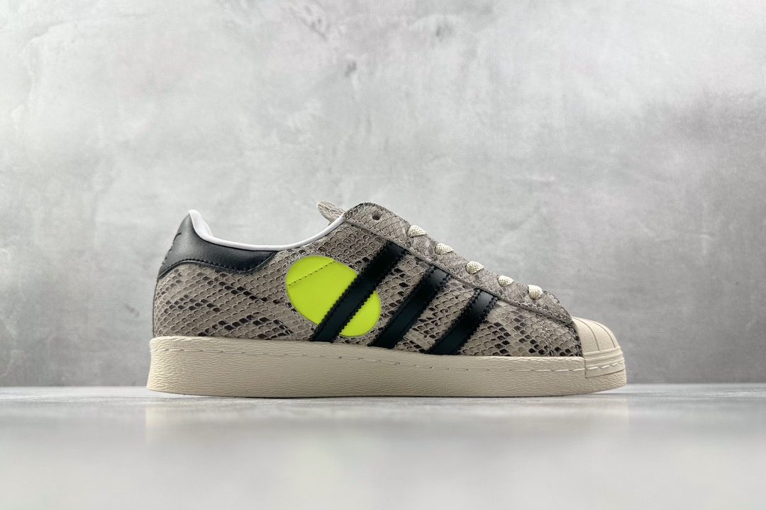 H11 220 平台爆款 adidas originals Face Superstar 82 蛇皮色 IG4124