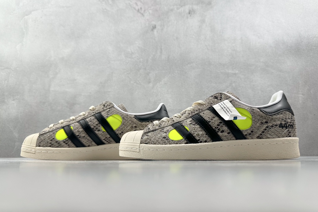 H11 220 平台爆款 adidas originals Face Superstar 82 蛇皮色 IG4124