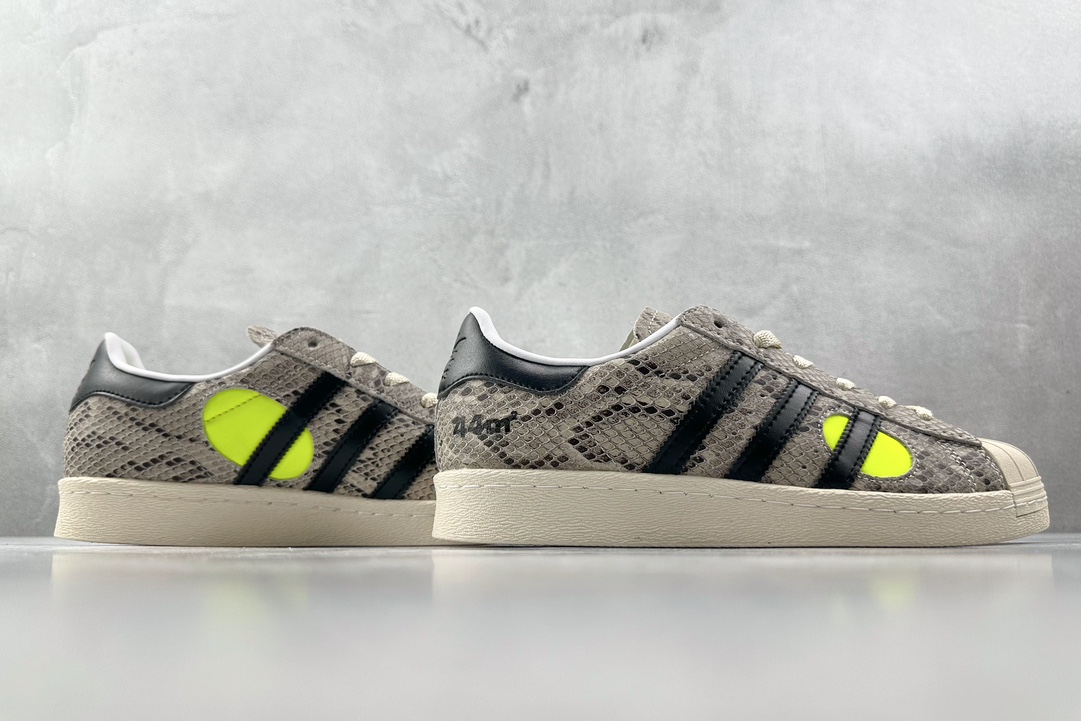 H11 220 平台爆款 adidas originals Face Superstar 82 蛇皮色 IG4124