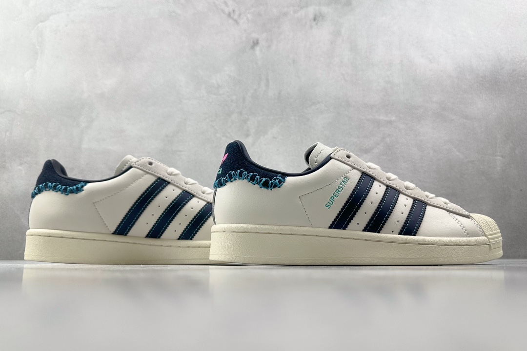 H11 220 平台爆款 adidas originals Superstar 黑白色 ID1139