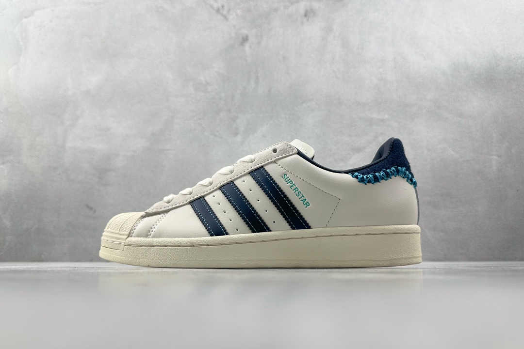 H11 220 平台爆款 adidas originals Superstar 黑白色 ID1139