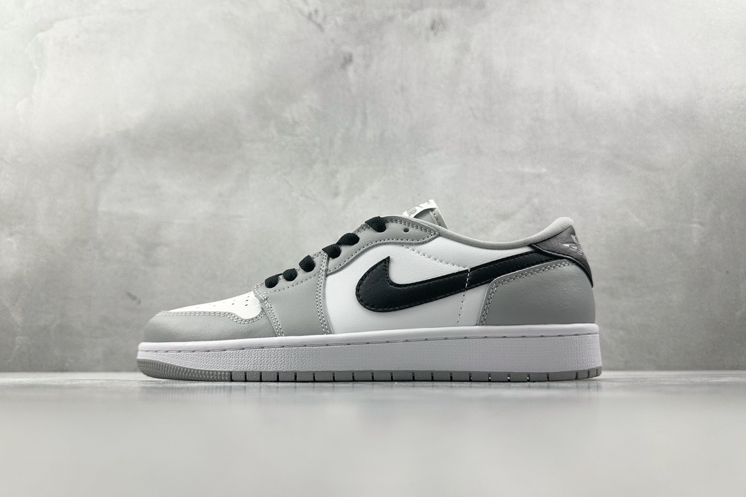 K版 200 综合版 Jordan Air Jordan 1 Low OG “Barons”白灰 CZ0790-110