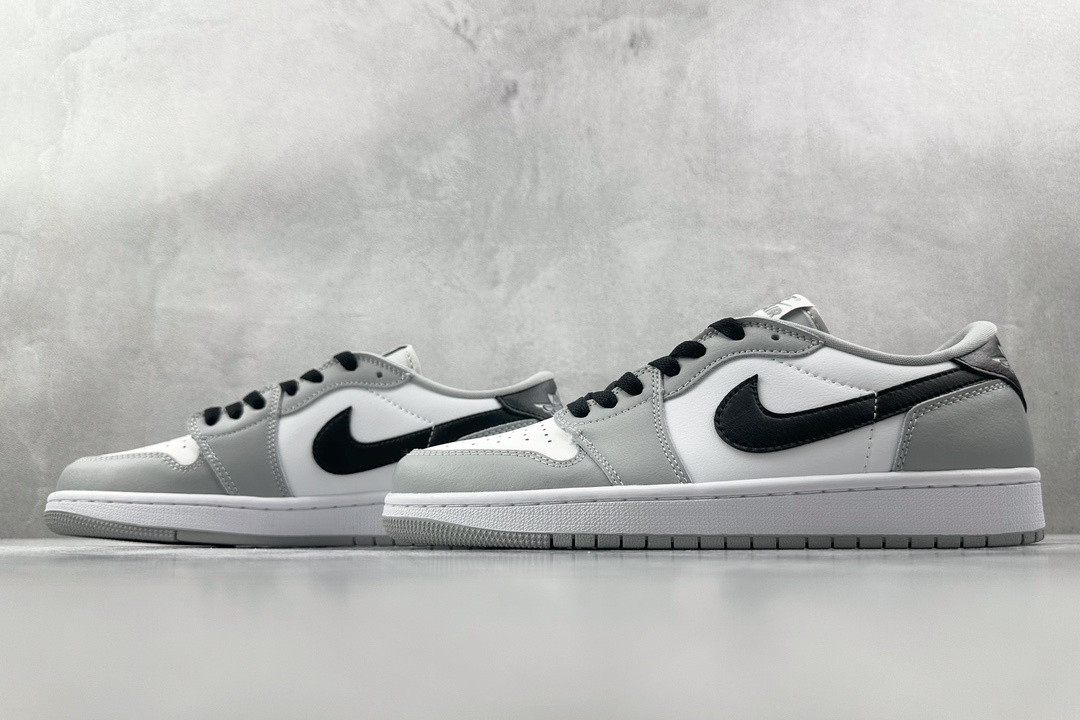 K版 200 综合版 Jordan Air Jordan 1 Low OG “Barons”白灰 CZ0790-110