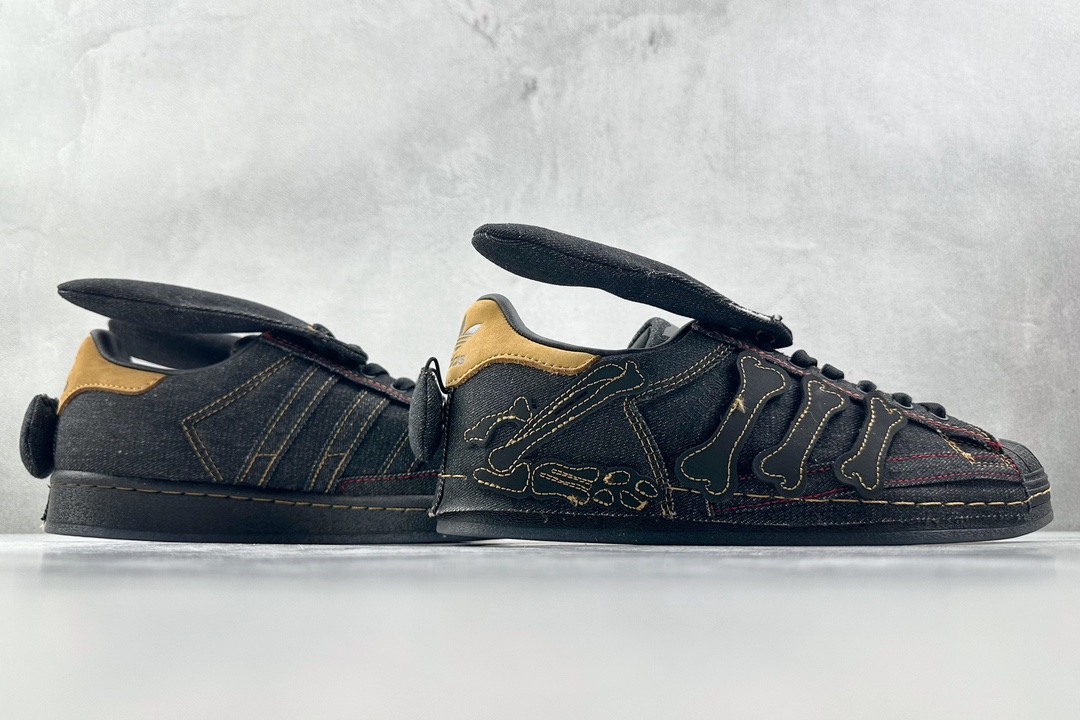 H11 顶级纯原 320 平台爆款 melting sadness x adidas originals Superstar 黑棕 IG9632