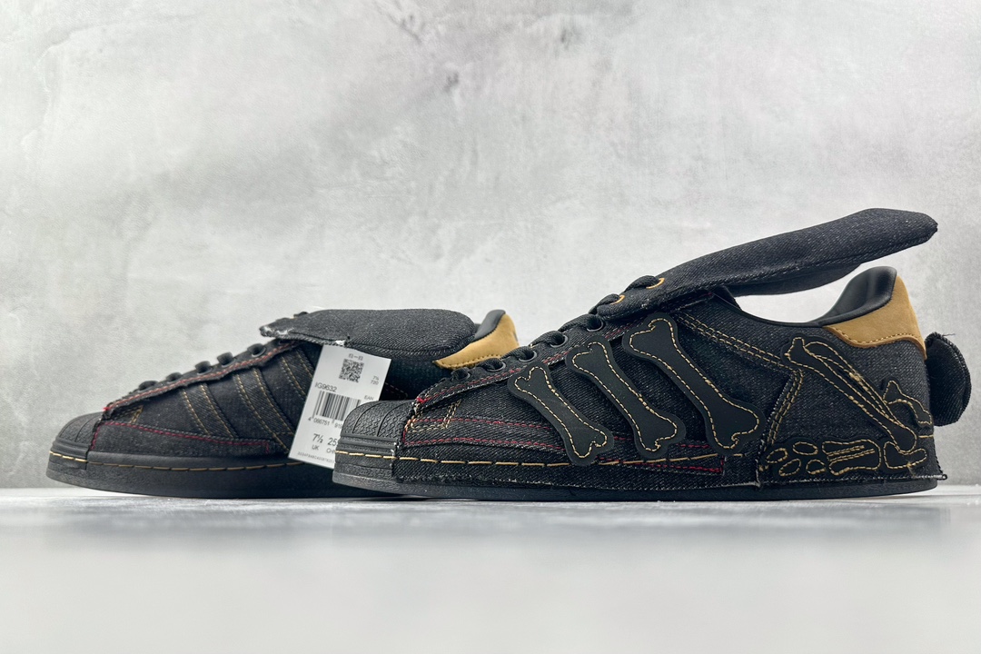 H11 顶级纯原 320 平台爆款 melting sadness x adidas originals Superstar 黑棕 IG9632