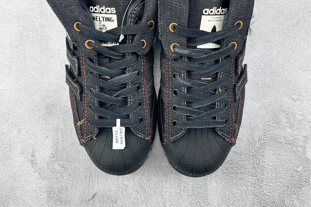 H11 顶级纯原 320 平台爆款 melting sadness x adidas originals Superstar 黑棕 IG9632