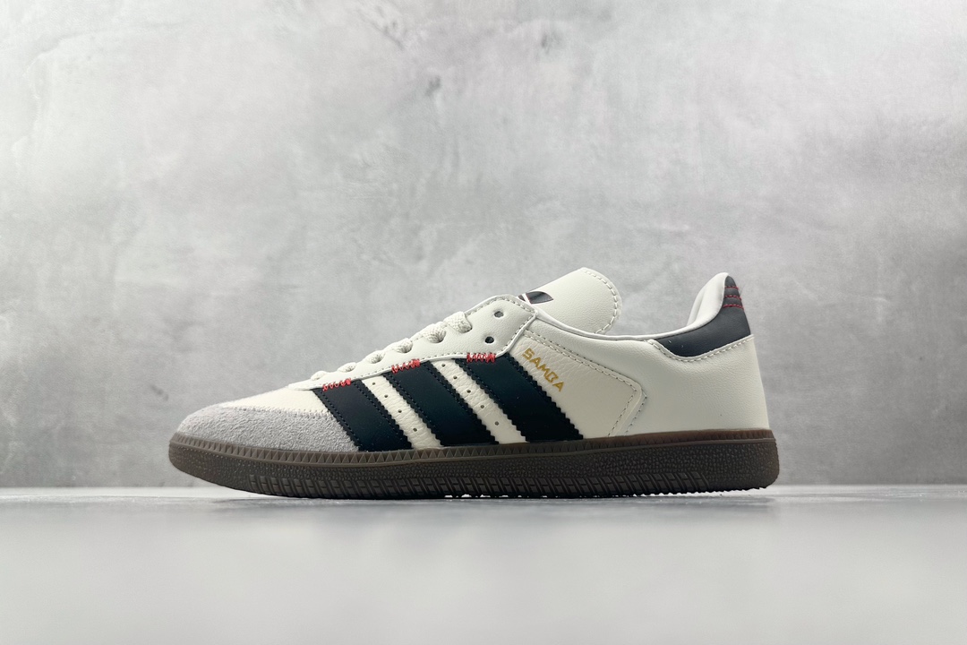 H11 210 平台爆款 adidas originals samba OG 米黑 IF1810